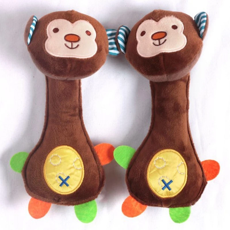 

Cartoon Squeaky Plush Dog Toy Dog Treat Dispensing Toys for Small Medium Dog Creative Reduce Dog Anxiety and Boredom