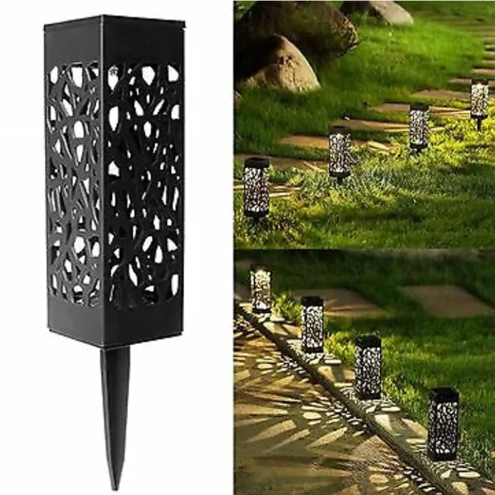 

Solar Led Lawn Light Outdoor Garden Decor Lamp Waterproof for Pavilion Yard