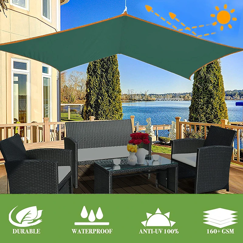 

Водонепроницаемый навес, брезентовый тент, ультралегкий садовый шатер, от солнца, для отдыха на открытом воздухе, походов, гамак, укрытие от ...