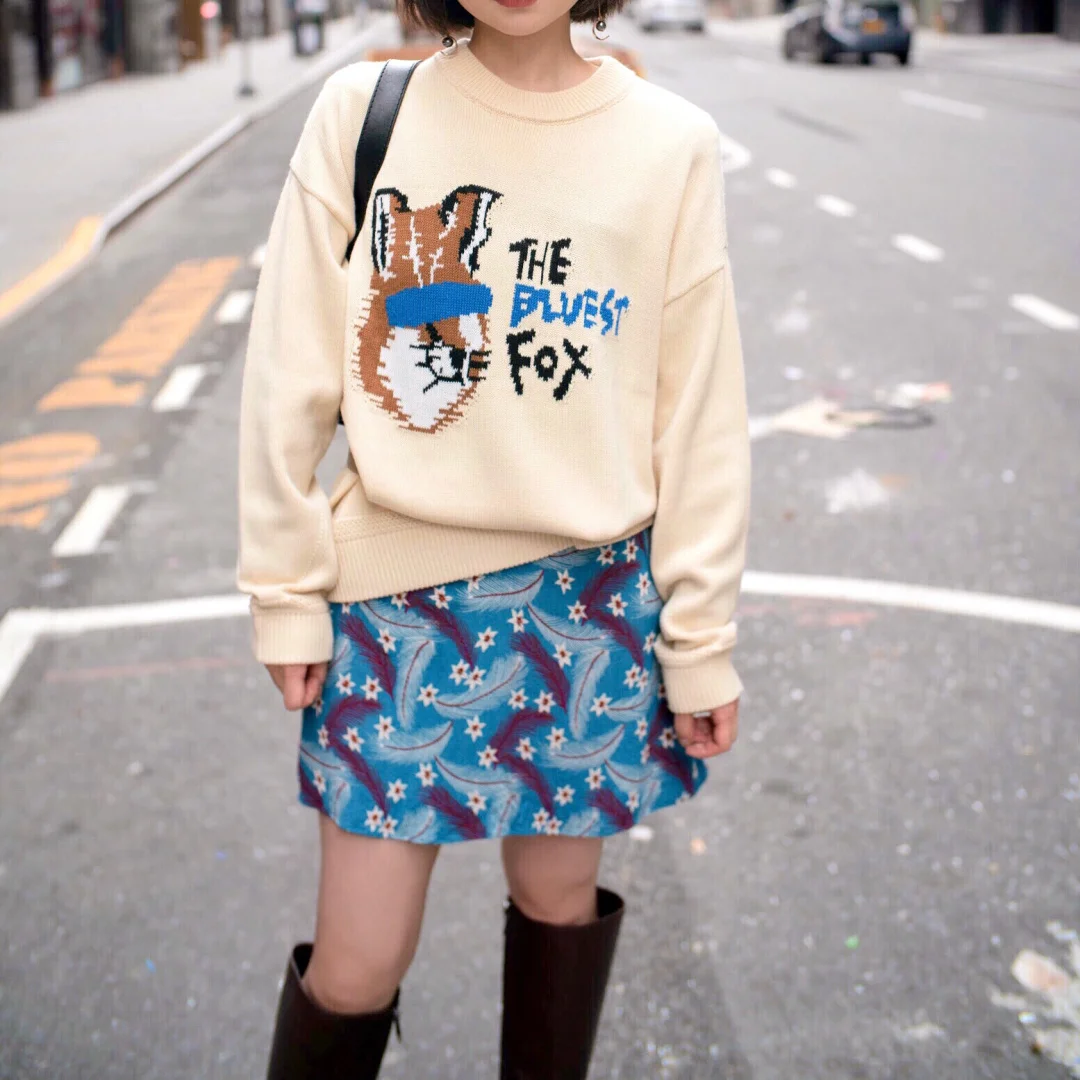 

2021 Cashmere Pullover Loose Unisex Sweater