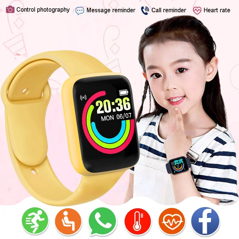 For Children Boys Girls Students 6-15 Years Old Smartwatch