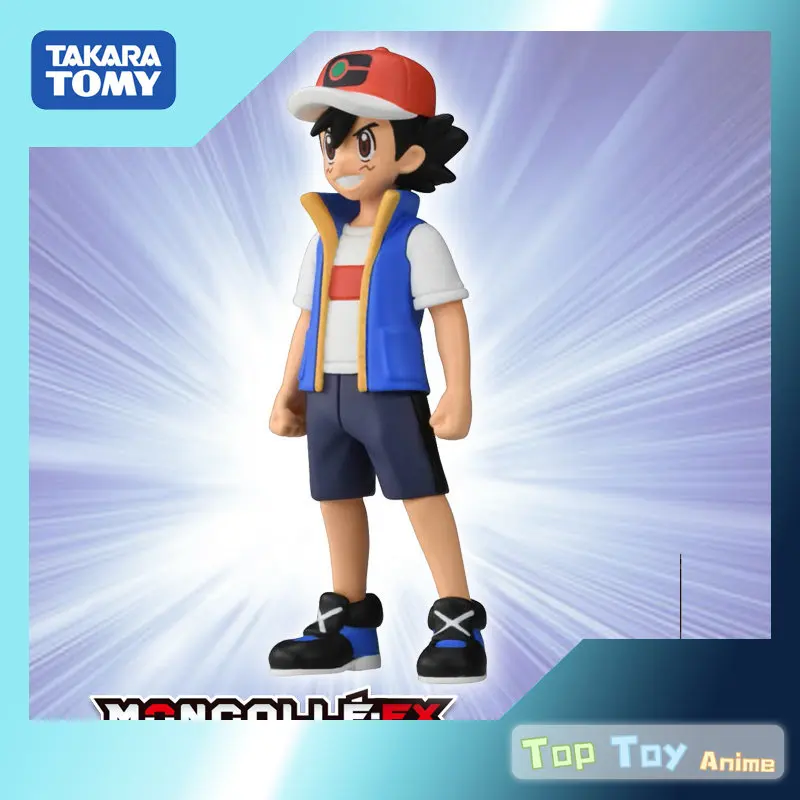 

Original TAKARA TOMY Pokémon Trainer Doll Training Doll Ash Dan Zhulan Monster Collection Action Figure CT-01 CT-02 CT-03 CT-04