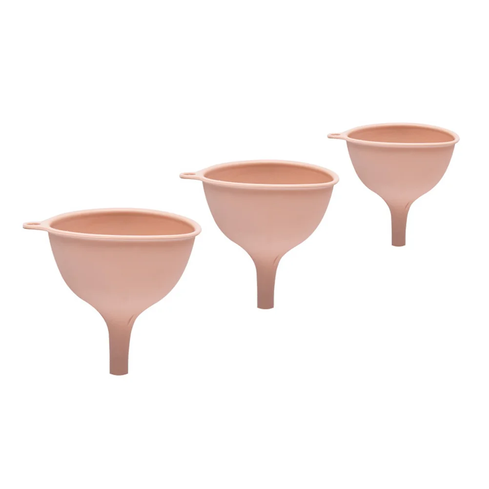 

3Pcs Kitchen Oil Transferring Funnels Liquid Filtration Funnels Home Use Funnels for Household Kitchen Restaurant