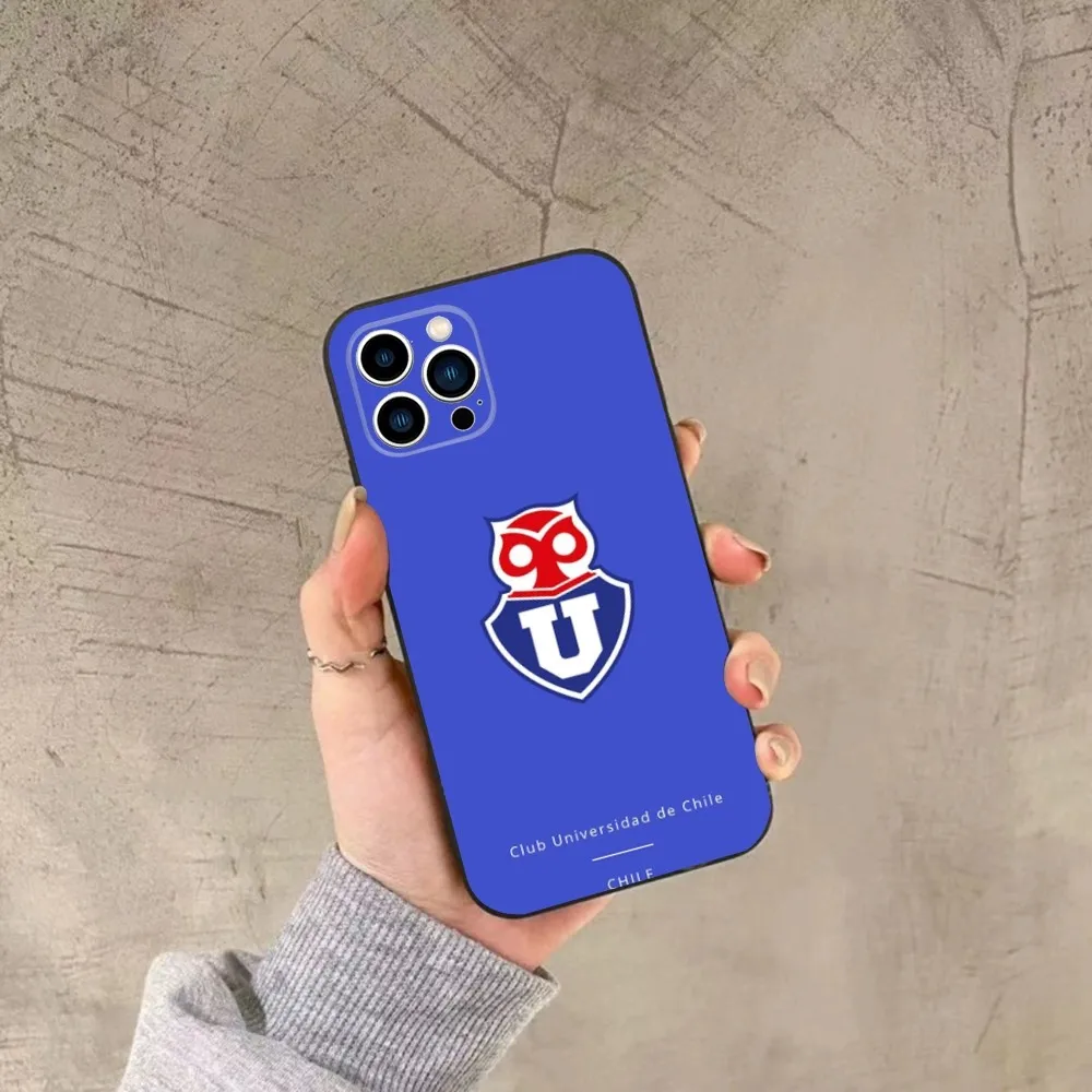 Чехол для телефона с логотипом Чили U-University iPhone 16 15 14 13 12 11 Plus Pro Max XS X XR SE Mini 8 7 мягкий
