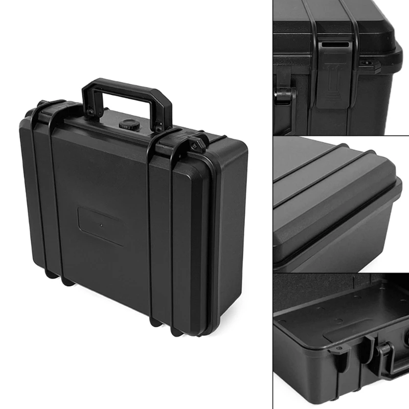 

Waterproof Hard Carry Case Bag Tool Kits Storage Box Safety Protector Organizer Hardware Tool Box Impact Resistant 87HA
