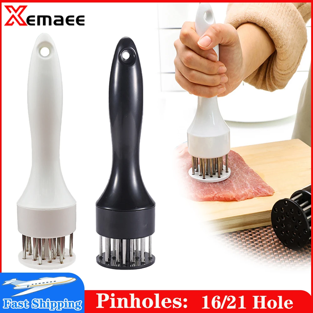 

16/21 Needle Hot Selling Top Quality Professional Meat Tenderizer Needle Stainless Steel Kitchen Tools Home Cooking Accessories