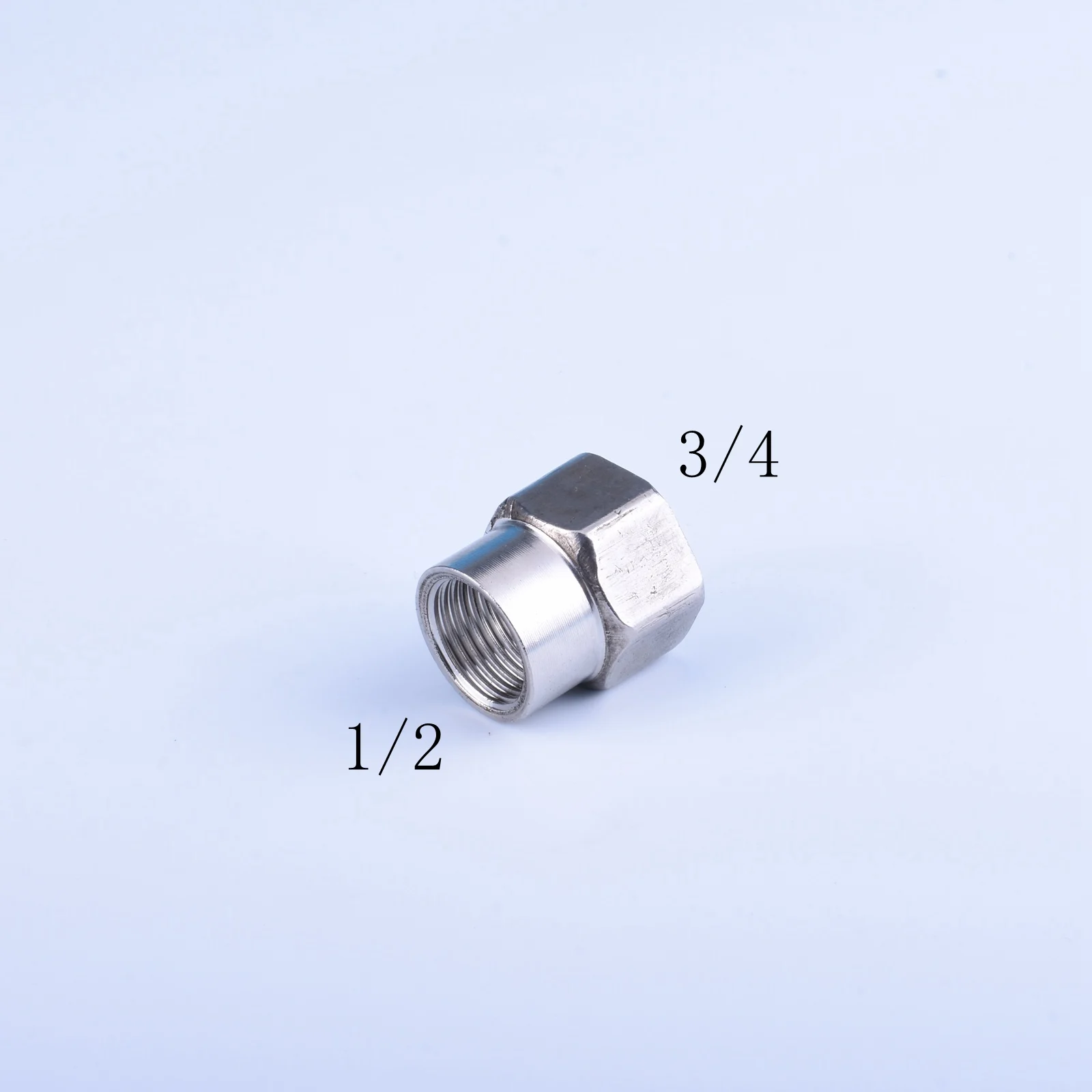 

1 шт. 304 нержавеющая сталь 1/2 "3/4" внутренняя резьба и внешняя резьба фитинги соединитель для манометра газа топлива воды