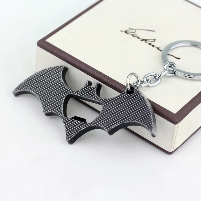 

Anime Bat Pendants Key Chain Movie Keychain Bar Beer Bottle Opener Key Chains Keyrings for Women Men Fashion Jewelry Fans Gift