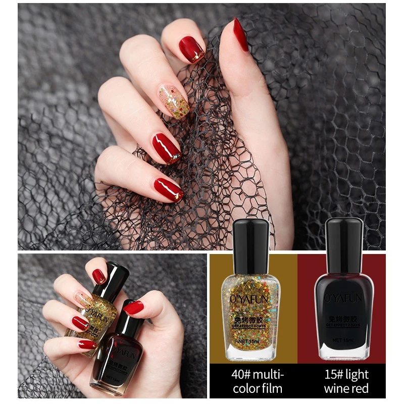 

Гель-лак для ногтей, 15 мл, не блестящий, полуперманентный, Быстросохнущий