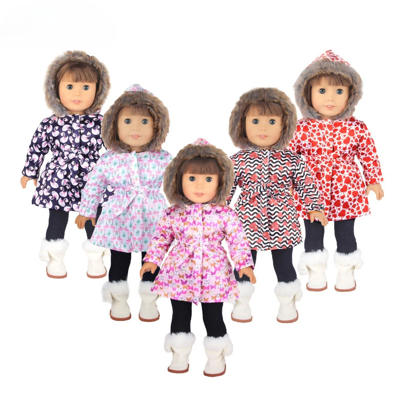 Floral  Down Jacket American Blyth Dolls Accessories For Our
