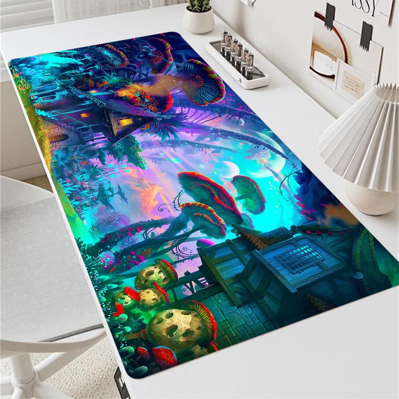 XXL Enchanted Forest Fantasy Большой коврик для мыши 40x90 см Настольный ноутбук Мини-ПК Планшет