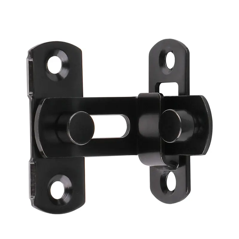 

Door Lock Hitch 90 180 Degree Stainless Steel Toggle Latch Sliding Barn Door Lock Anti-theft Latch Sliding Door Lock