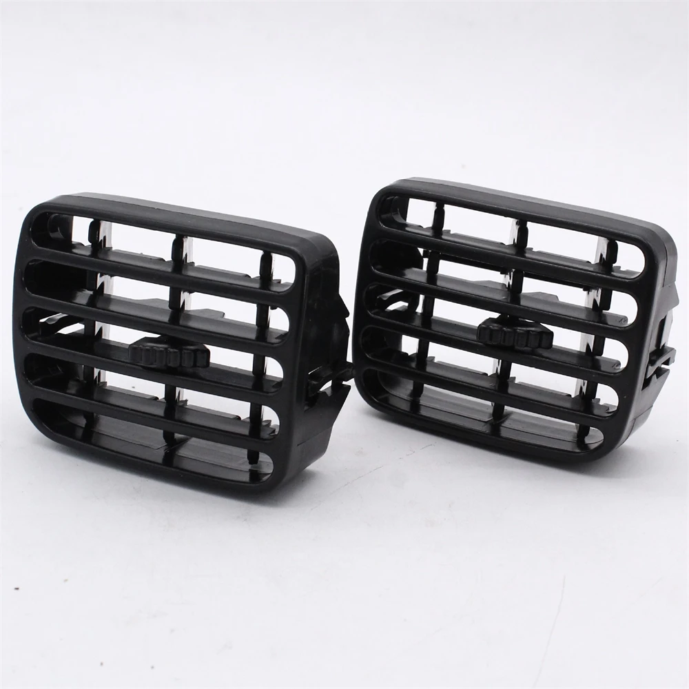 

1 Pair Air Nozzle Ventilation Grille Fan Front Center Left & Right Black Set For RENAULT CLIO THALIA Repairment Accessories New