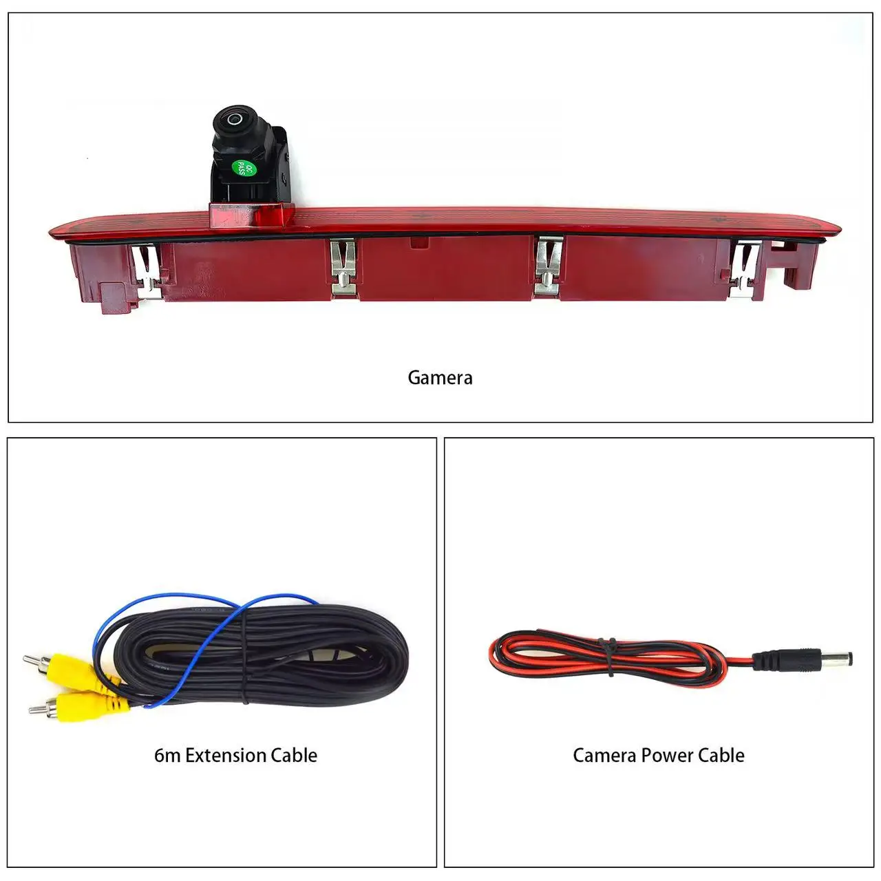 Камера заднего вида с третий стоп-сигналом для Mass Transit t6 и T6.1 (2016-present) 6 86-дюймовое