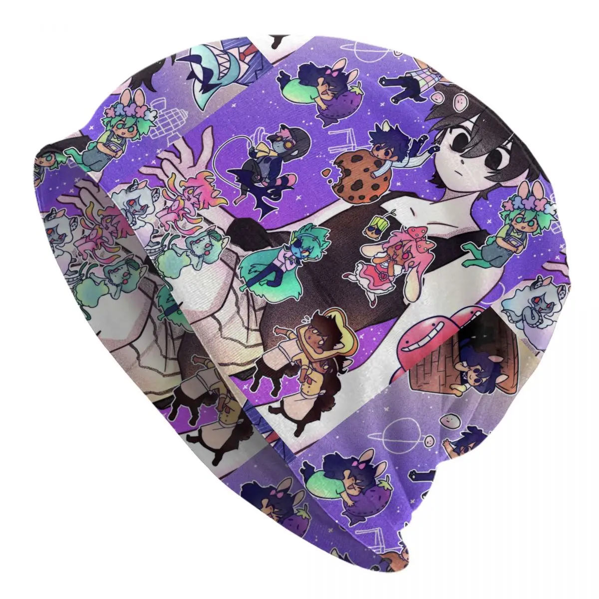 

Omori Hero Winter Beanies Skullies Bonnet Hat Thing Man Casual Beanies Hats Christmas Present