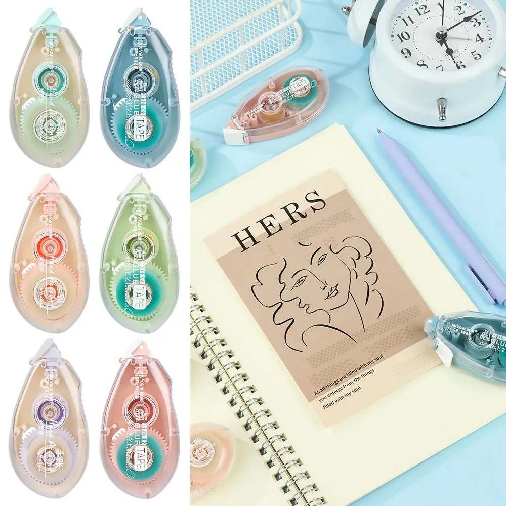 

DIY Crafts Adhesive Scrapbooking Decor Office Supplies Dots Stick Roller Glue Tape Dispenser Double Sided Adhesive