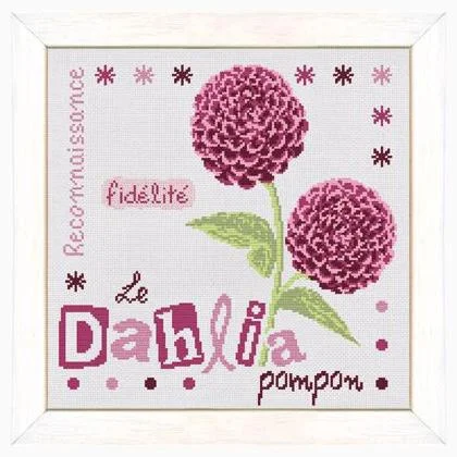 

Beautiful Lovely Counted Cross Stitch Kit, Red Daisy, DIY Needle Work, Top Quality, Height, 37-37