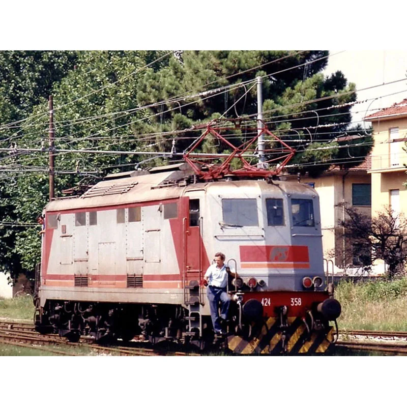 Литый под давлением N scale 1/160 итальянский поезд электрический локомотив модель