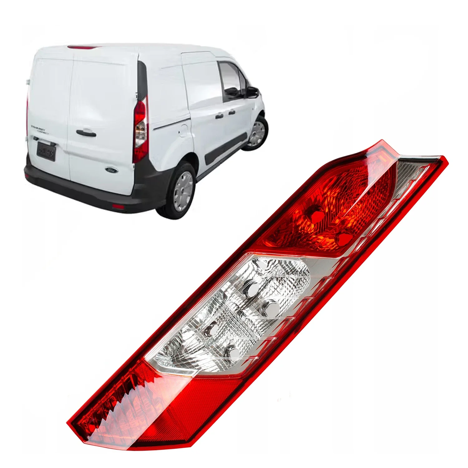 

Задний фонарь Задний фонарь Линза левая/правая сторона без цепи и лампы для Ford Transit Connect MK2 2014-2024 левый/правый