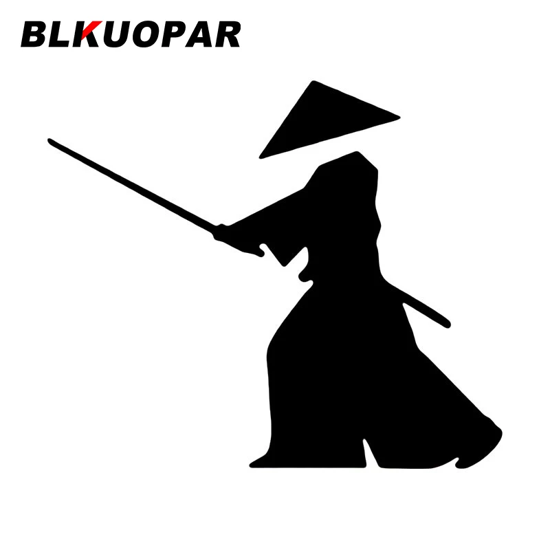 

Забавные автомобильные наклейки BLKUOPAR Samurai аниме креативная виниловая наклейка водонепроницаемое устойчивое к царапинам украшение бампера Защита двери автомобиля