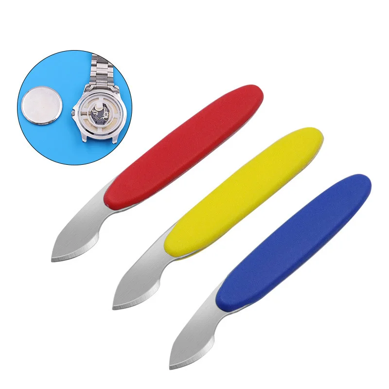 

Многофункциональный Нож для чистки часов, открывалка для чехла часов, инструмент для удаления задней крышки из нержавеющей стали для гаек, ...
