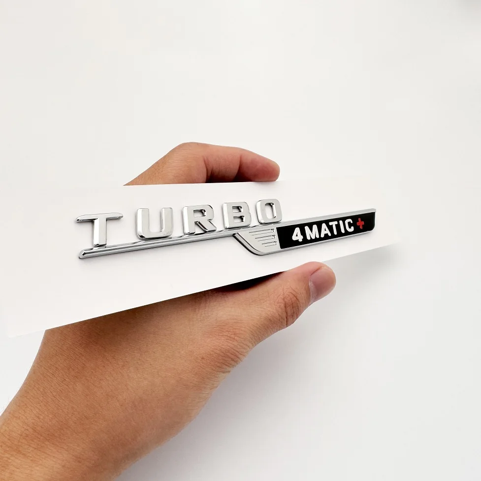 2024 новые буквы Numbe TUURBO 4MATIC + эмблема для Mercedes Benz AMG GT E53 GLE53 A35 A45s CLA35s CLA45s наклейка на