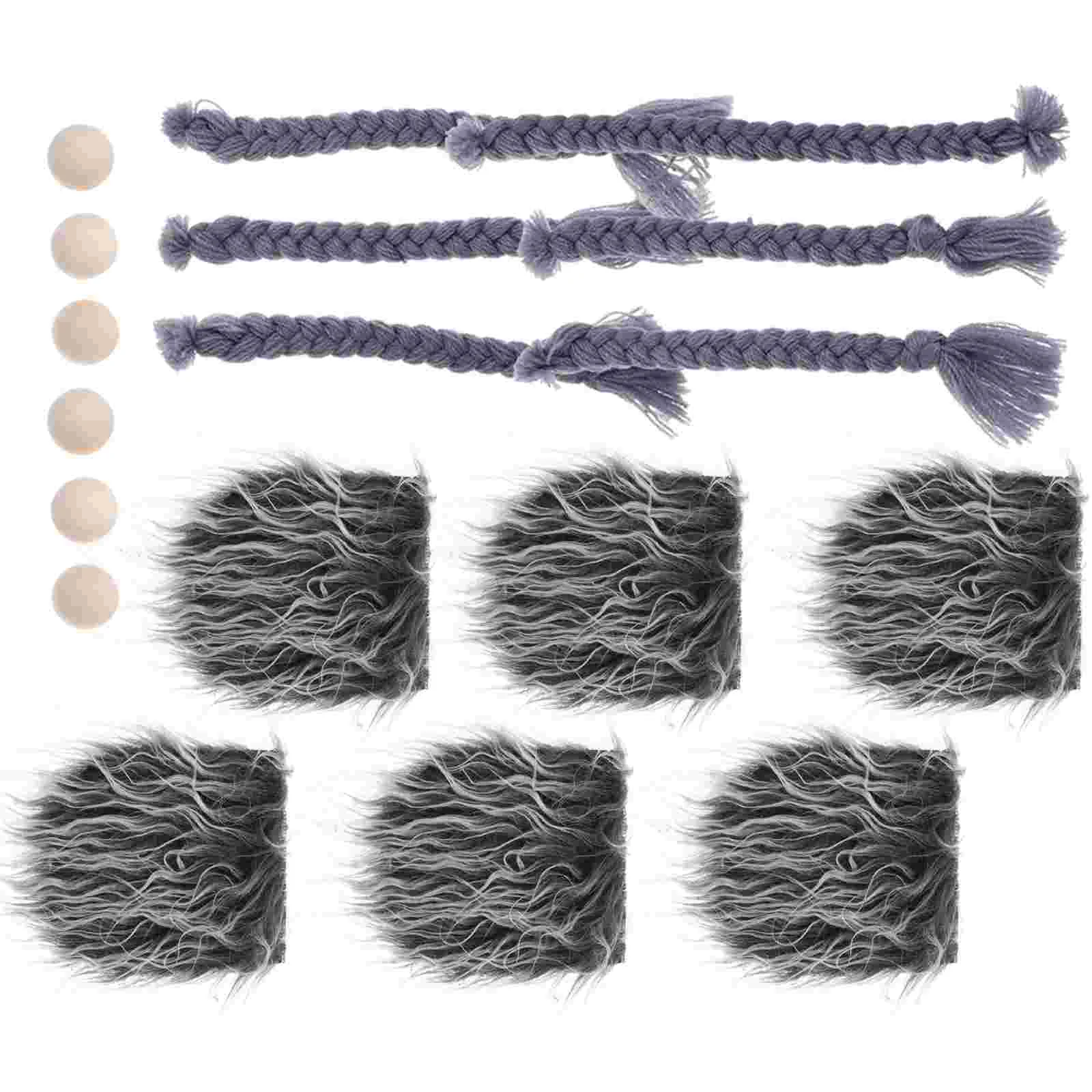 

Beard Fluffy Gnome Artificial Fake Dwarf Beards Supplies DIY Decorations Elder