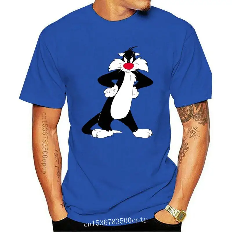 

Mens clothing Happwan Men's Sylvester The Cat T-Shirt