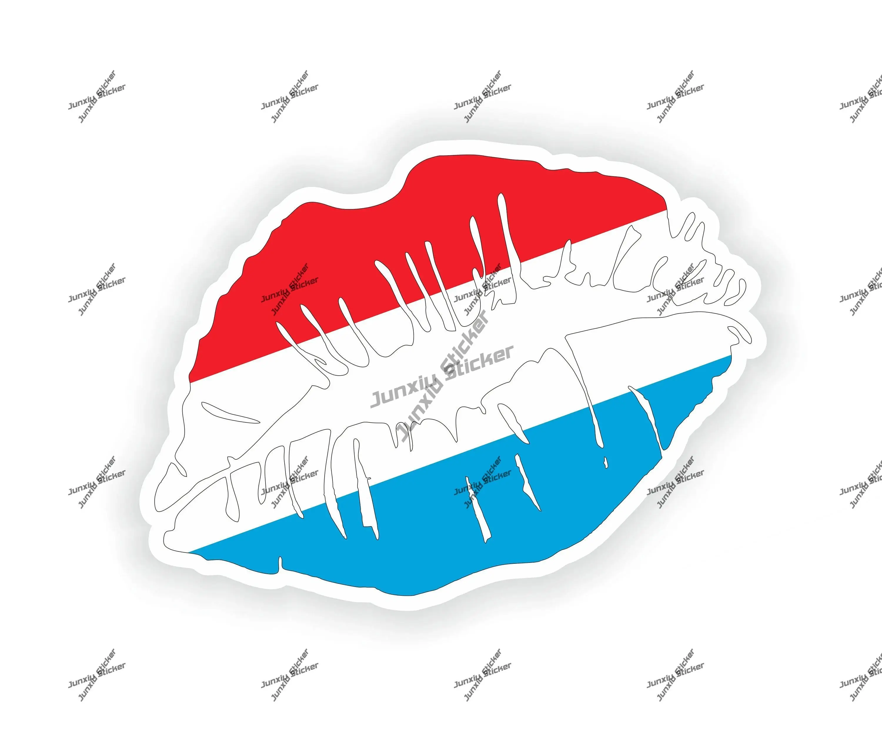 Герб Люксембурга герб флаг наклейка устойчивая к царапинам виниловая