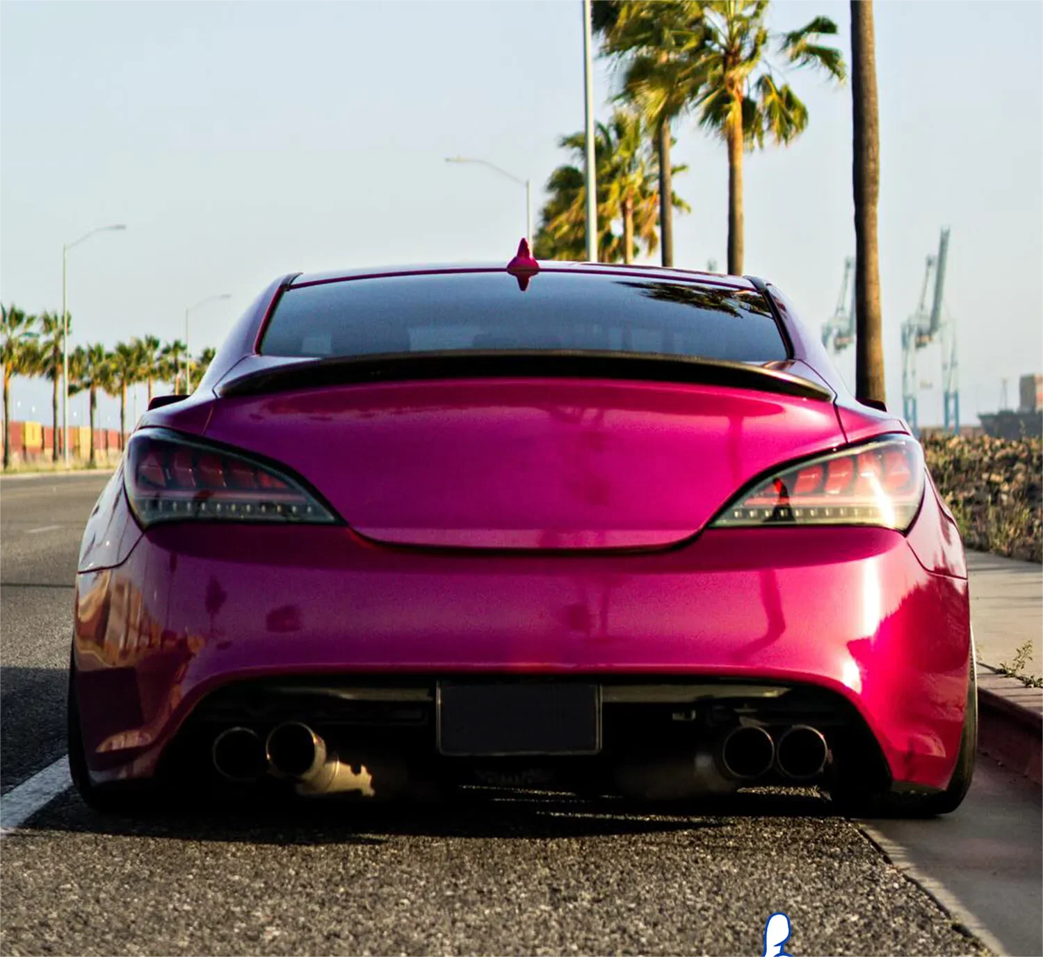 Фонари задние для Hyundai Rohens Coupe 2009-2013