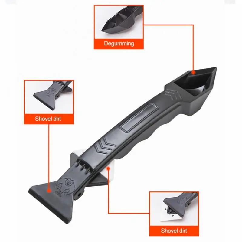 5 In 1 Silicone Scraper And Glue Remover Knife Angle Beauty Sewing Spatula Tool Four-piece Scoop Hand Tools | Дом и сад