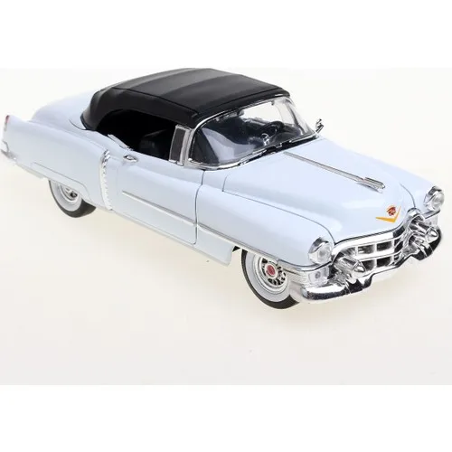 

Модель автомобиля Welly 1953 Cadillac Eldorado 124, белая коллекционная игрушка, модель старых автомобилей
