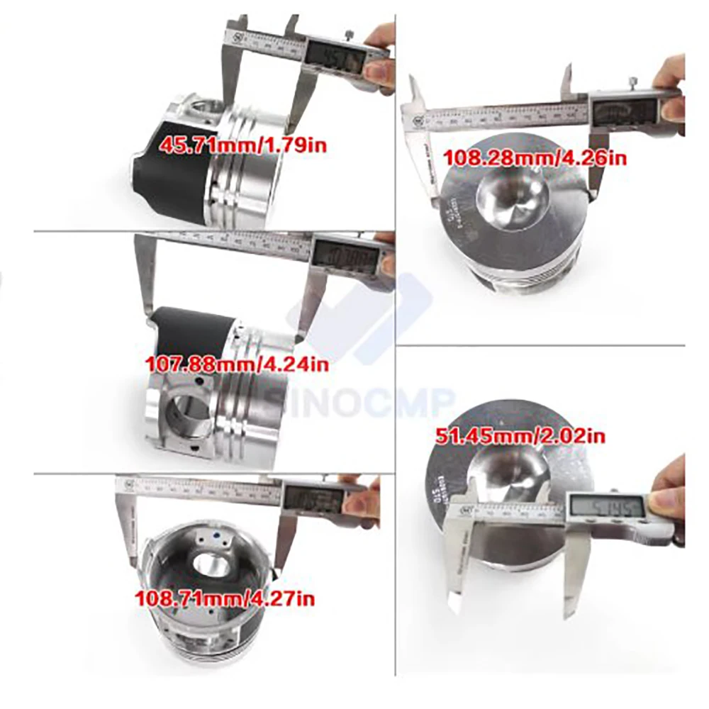 V4300 V4300-3A Комплект для ремонта двигателя трактора Kubota M7950 M7950F Запасные части