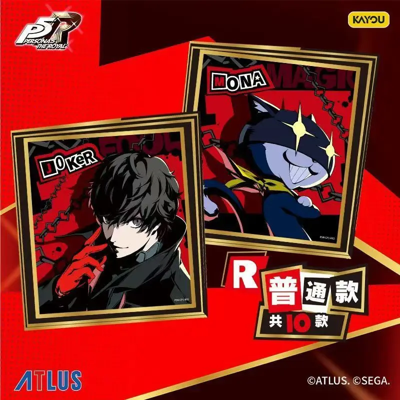 Фото Коллекционные карточки KAYOU Genuine Anime Royal Phantom Color Paper Laser Ticket Stub Card March Shadow Rare SR UR, игрушки, подарки №3
