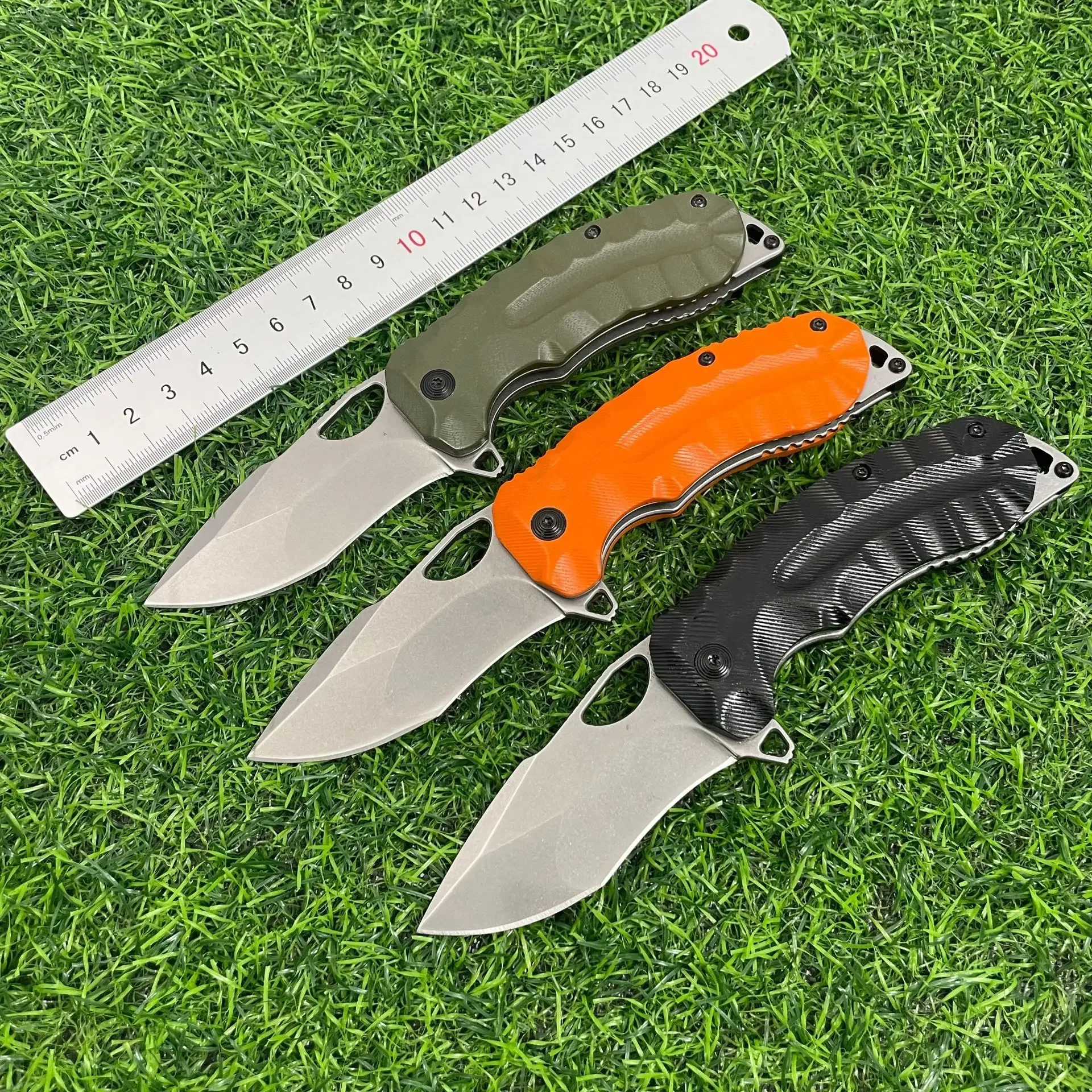 Портативный складной нож для улицы острые лезвия из высокопрочной стали