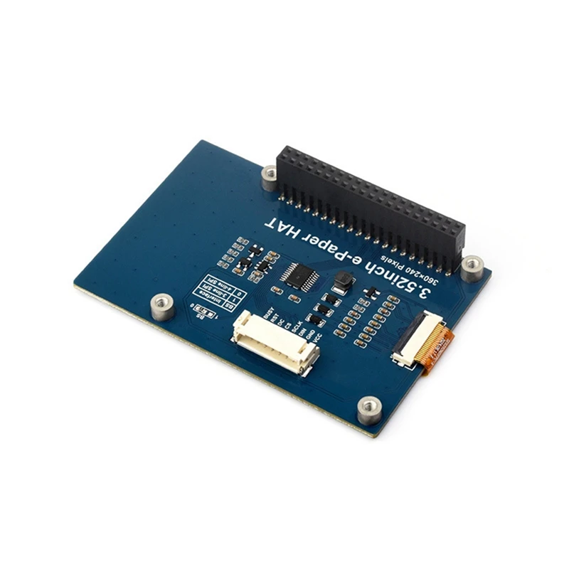 Шляпа для электронной бумаги 3 52 дюйма 360 X 240 интерфейс SPI идеально подходит