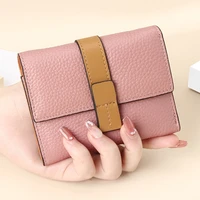 new fashion womens wallet short women coin purse wallets for woman card holder small ladies wallet female hasp mini clutch 2022