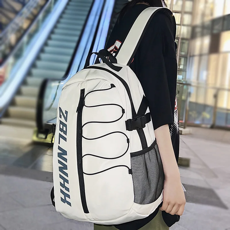 

New Lady Male High Capacity Travel Bag Men Women School Backpack Trendy Girl Boy Laptop College Backpack Fashion Female Book Bag