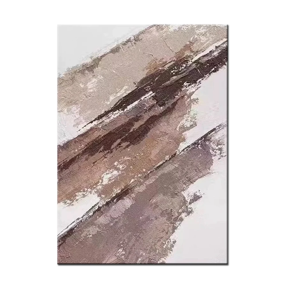 Ручная большая 3D минималистичная настенная живопись Abstarct для домашнего декора