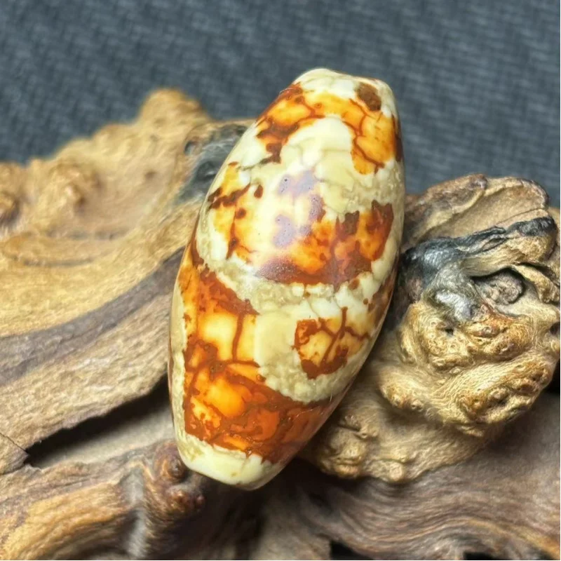 Тибетский агат бусина Дзи чешуя дракона открытая деталь Ваза Далло благородный