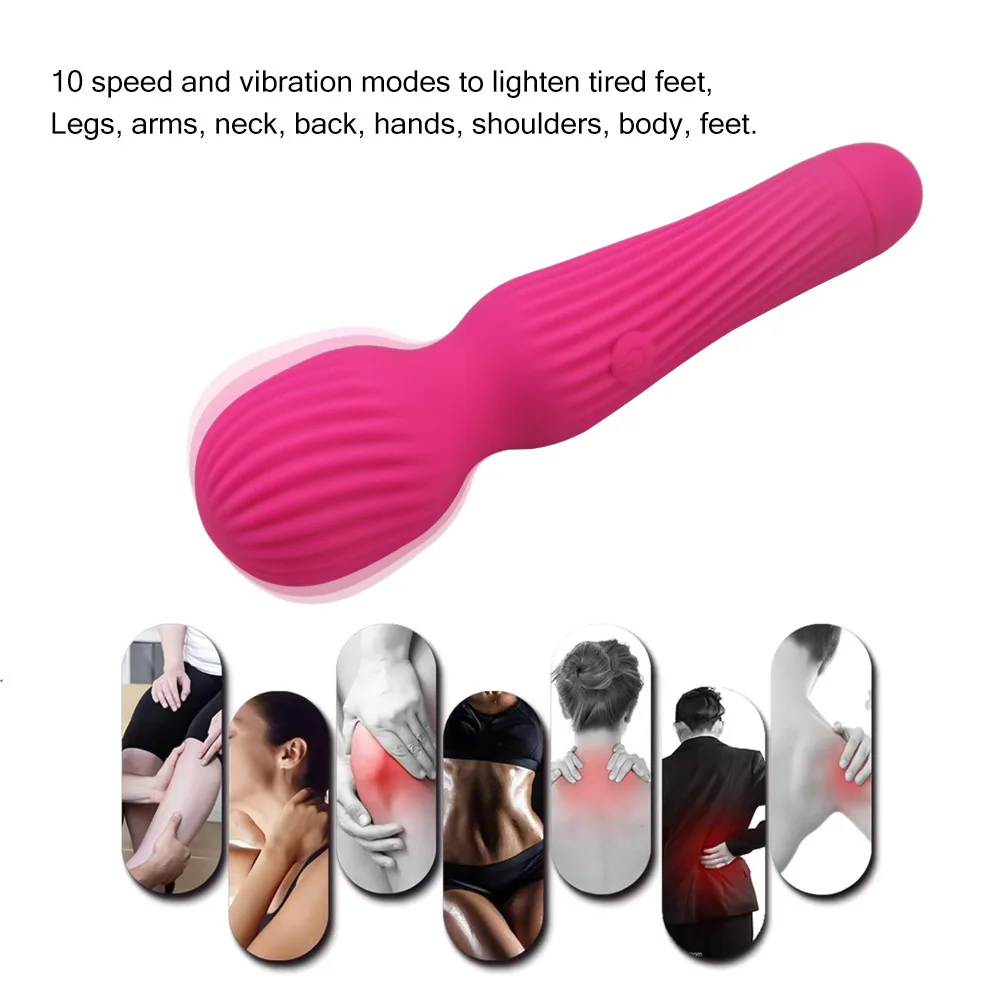 Powerful Clitoris Vibrators USB Recharge Dildo AV Vibrator Massager Sexual Wellness Erotic Sex Toys for Women Adult Products |