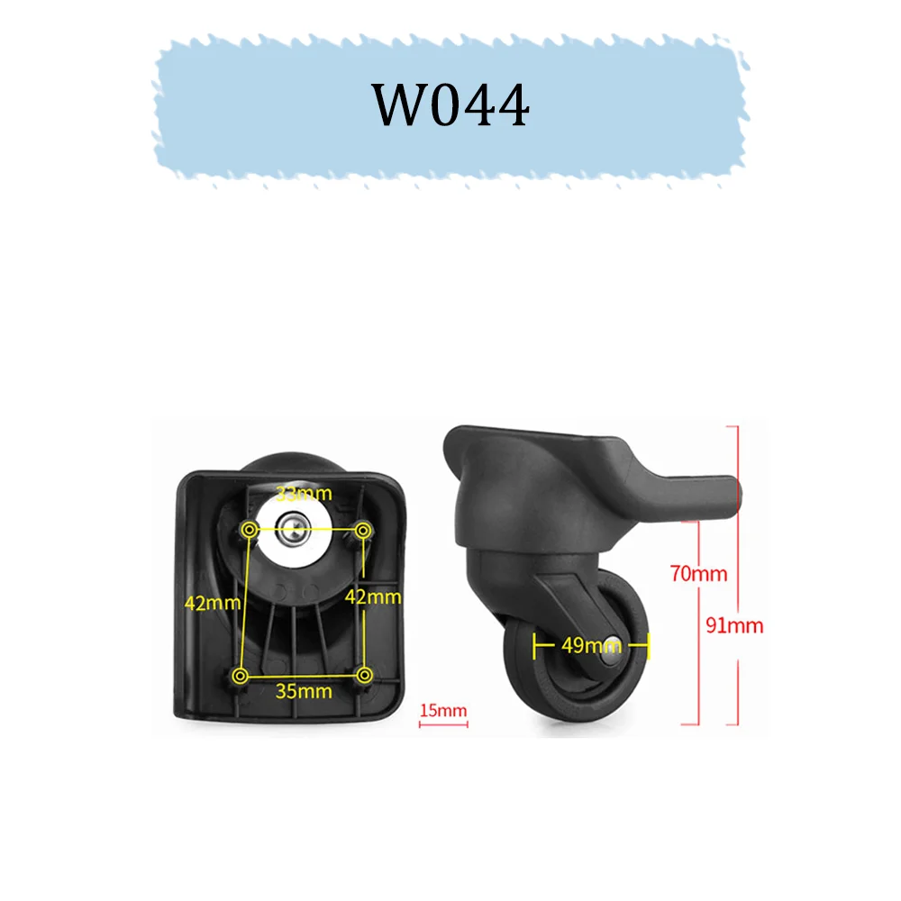 Универсальное колесо для OIWAS W044 вытяжной стержень быстрое путешествие тихие