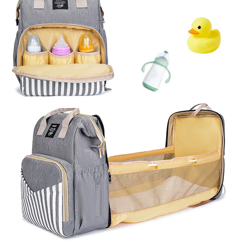 

Многофункциональная складная сумка для мамы и ребенка, рюкзак для путешествий с молочной бутылкой, удобный рюкзак