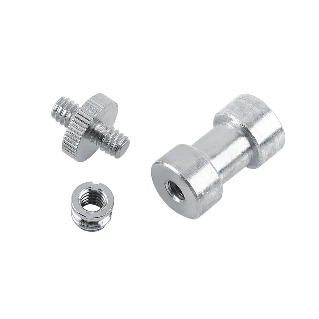 

5pcs 1/4" to 3/8" Thread Screw Mount Adapter Converter Adapter For DSLR Camera Flash Trigger