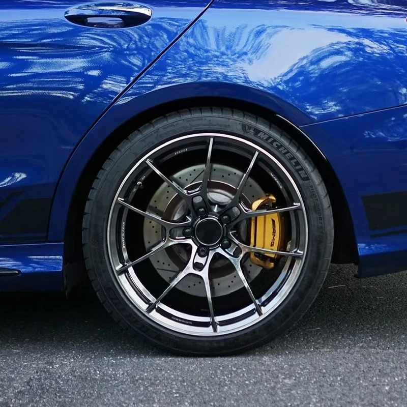 Фото Колёсные диски Custom Track Ready Bright Black Concave для гоночных автомобилей, 15 16 17 18 19 дюймов, 5x100 5x1143 5x120, для Type R M3 M4 M2 №5