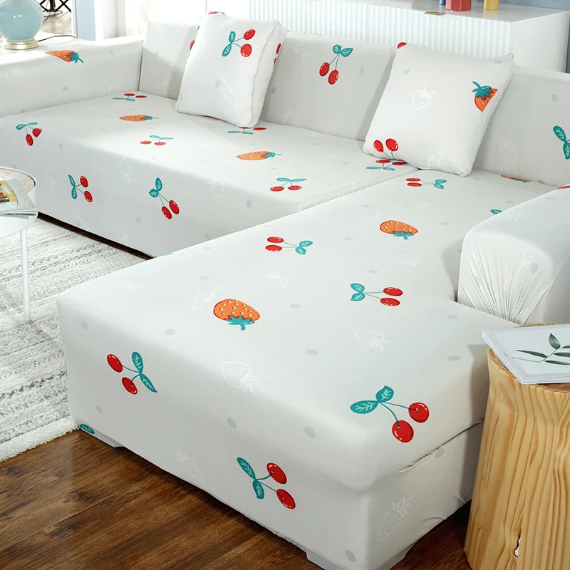 

Printed Sofa Cover for Living Room Stretch Sofa Slipcover L shape Corner Sofa Covers funda sofa Elastic Couch Cover 1/2/3/4-seat