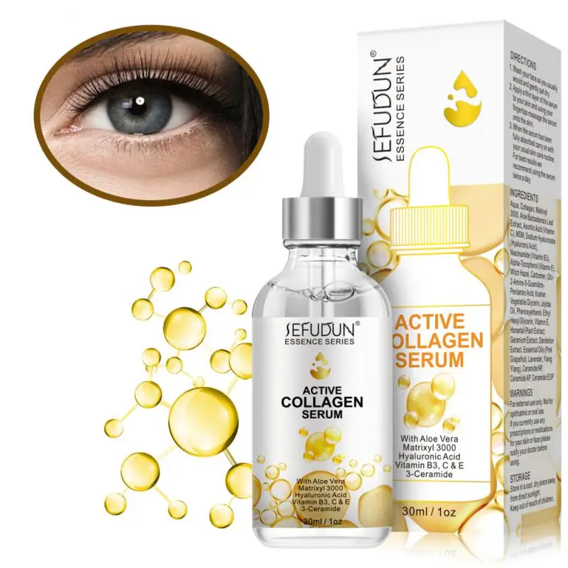 

Sefudun Essence Series Collagen Essence Moisturizes Wrinkles And Dark Circles Repairs Fine Lines Anti-Oxidation Face Serum Skin