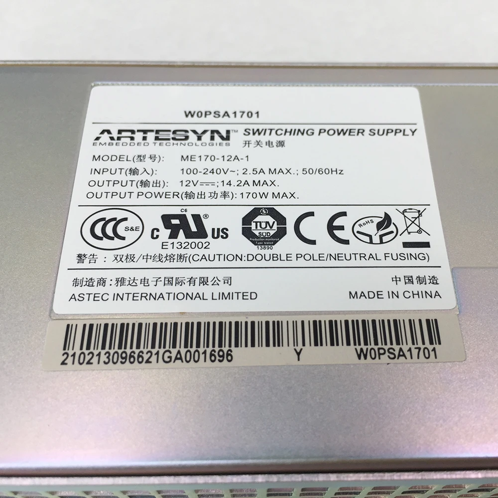 W0PSA1701 ME170-12A-1 для модуля питания переменного тока Huawei 170W серии S5700