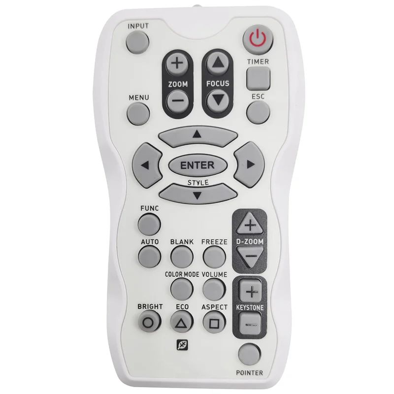 Replace YT-110 Projector Remote Control for Casio XJ-A141 XJ-A146 XJ-A241 XJ-A246 XJ-A251 XJ-A256 XJ-M250