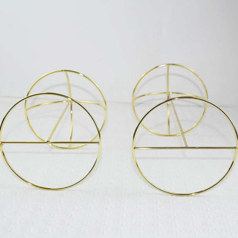 Stainless Steel Hat Shape Jewelry Display Holder Storage Organizer for Earrings Stand Practical Glasses Display Rack New 2023